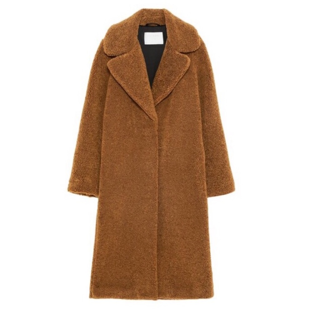 ZARA WOMAN - Long textured coat